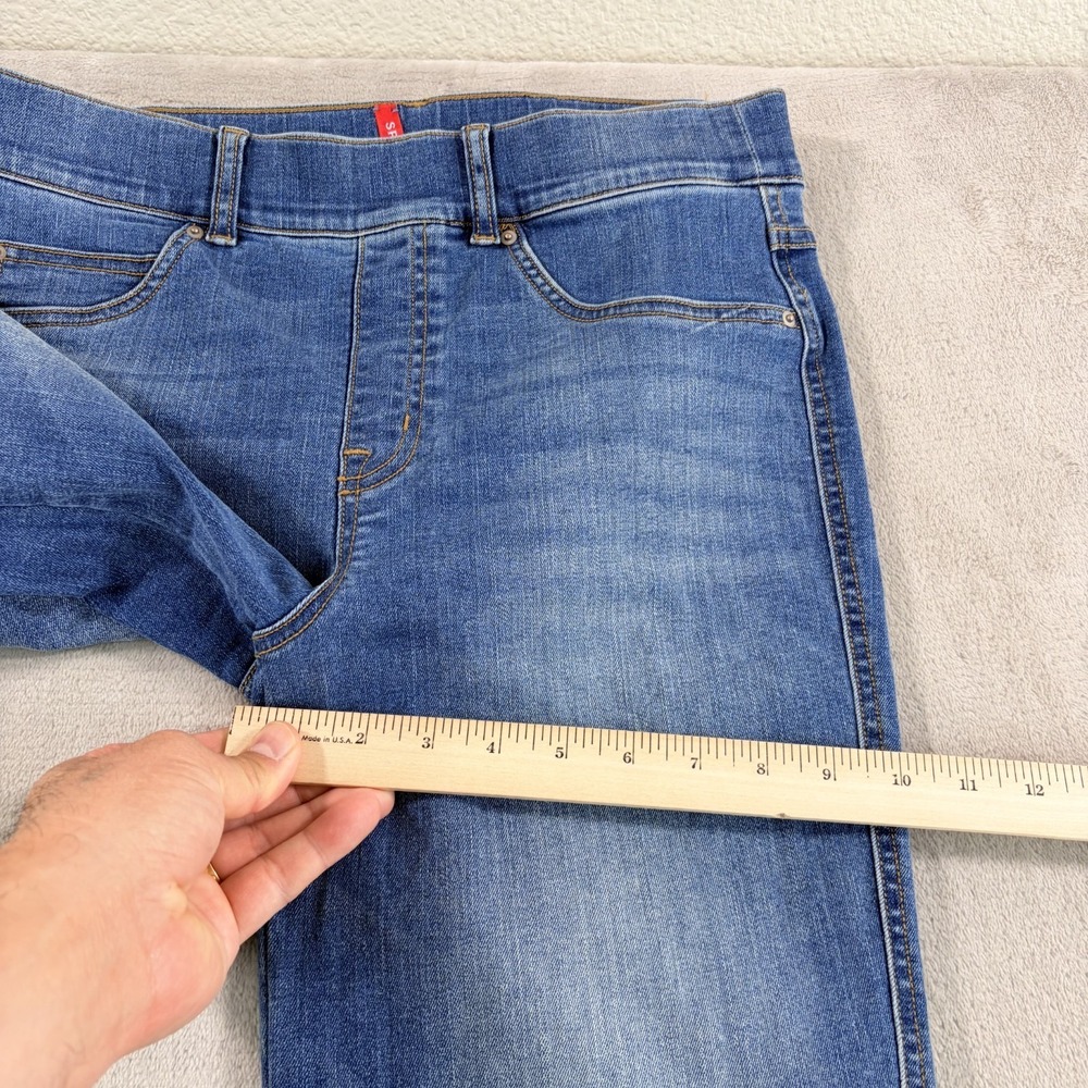 Spanx Straight Leg Jeans in Vintage Indigo Women Medium Tummy‎ Shaping - Picture 8 of 10